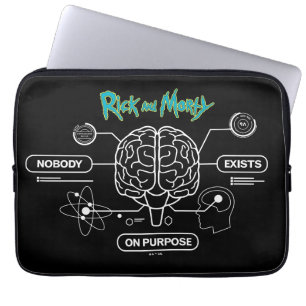 RICK AND MORTY™ バックアップブレインをダウンロード ラップトップスリーブ