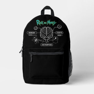 RICK AND MORTY™ バックアップ・ブレインをダウンロード プリントバックパック