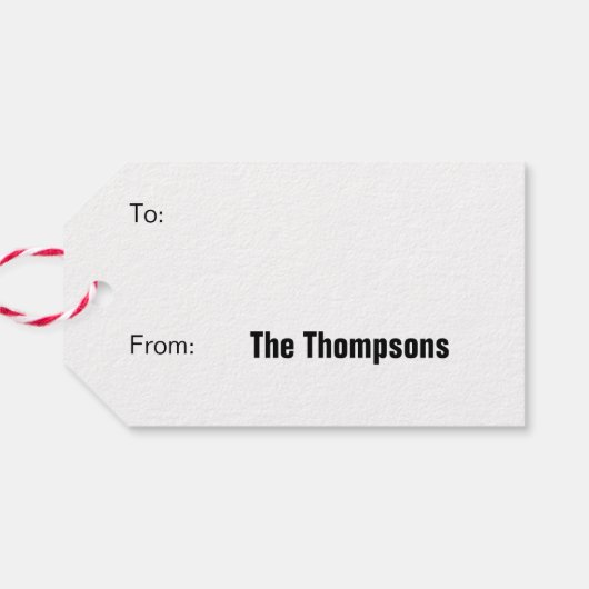 Rick and Morty | Christmas Reindeer Sleigh Pattern ギフトタグ (裏面横)