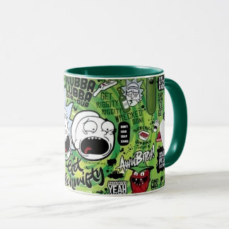 Rick and Morty Collage Mousepad マグカップ