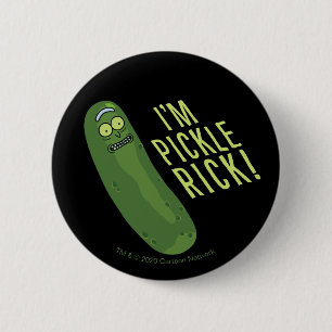 RICK AND MORTY™   Flip The Pickle 缶バッジ