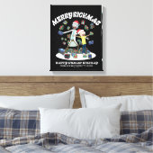 Rick and Morty | Merry Rickmas Presents キャンバスプリント (インサイチュ (寝室))