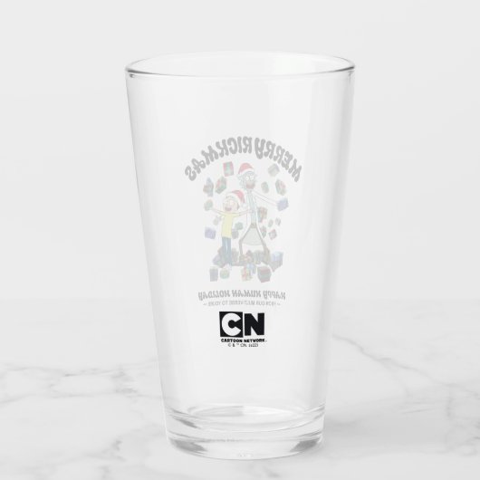 Rick and Morty | Merry Rickmas Presents タンブラーグラス (裏面)