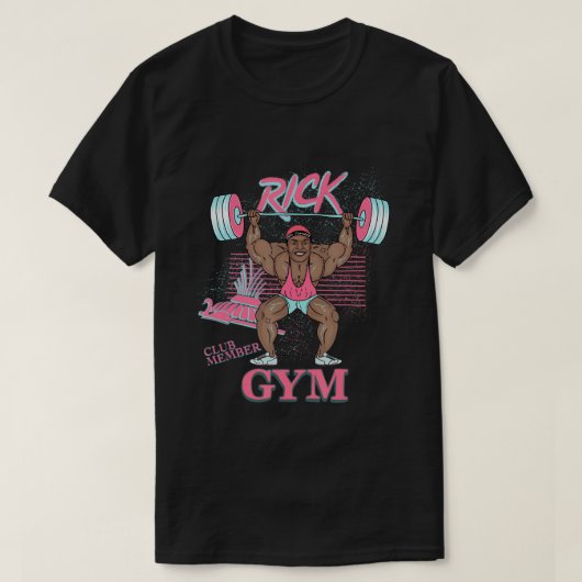 Rick Gym Tシャツ (デザイン正面)