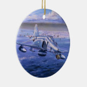 Rick Herterによるクウェート上空のハイローラー セラミックオーナメント (右)