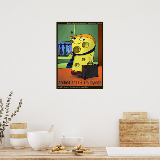 Rick Londonおもしろいによる漫画タイチーのポスター ポスター (キッチン)