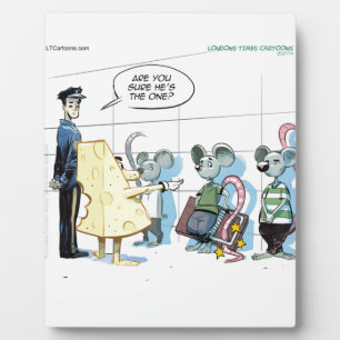 Rick Londonによるマウスおもしろい犯罪 フォトプラーク