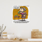 Rick London おもしろい Alexander Bell PhonePrankポスター ポスター (キッチン)