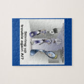 Rick London おもしろい Silverware Police ジグソーパズル (横)