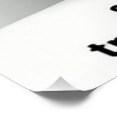 Rick London おもしろい Silverware Police ポスター (コーナー)