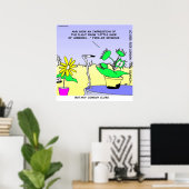 Rick London 面白い植物学 コメディクラブ ポスター (ホームオフィス)