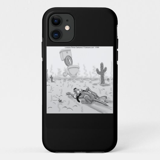 Rick London 面白い犬の蜃気楼 iPhone 6 カー Case-Mate iPhoneケース (裏面)