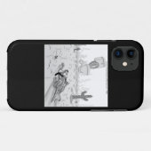 Rick London 面白い犬の蜃気楼 iPhone 6 カー Case-Mate iPhoneケース (裏面(横))