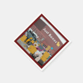 Rick London Big Box Stores For Cats漫画 スタンダードカクテルナプキン (角)