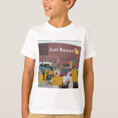 Rick London Big Box Stores For Cats漫画 Tシャツ (正面)