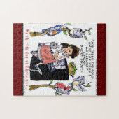 Rick London Ernestineコーリングバードクリスマス ジグソーパズル (横)