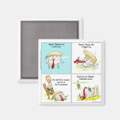 Rick London "Humpty Trumpty"ギフトおもしろいズ マグネット (正面/裏面)