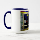 Rick London "Lion Swees Tonight"おもしろい漫画 マグカップ (左)