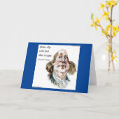 Rick London & Tom Kerr Benjamin Franklin & Quote カード (黄色い花)