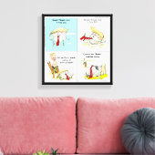 Rick London "Trumpty Dumpty" おもしろい Canvas Print キャンバスプリント (インサイチュ (リビング))