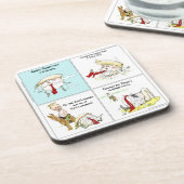 Rick London "Trumpty Dumpty"トランプギフトおもしろい"Trumpty D コースター (左側)