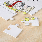 Rick London "Trumpty Dumpty"トランプギフトおもしろい"Trumpty D ジグソーパズル (側面)