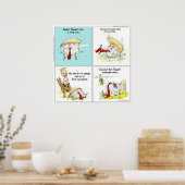 Rick London "Trumpty Dumpty"ポスタおもしろいー ポスター (キッチン)