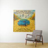 Rick London's Misheard Lyrics Spaghetti Way Funny タペストリー (インサイチュ)