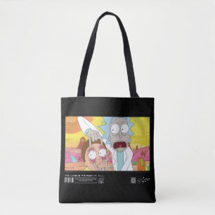 Rick Opening Morty's Eyes引用文図 トートバッグ