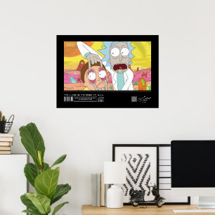 Rick Opening Morty's Eyes引用文図 ポスター