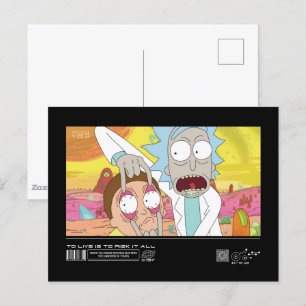 Rick Opening Morty's Eyes引用文図 ポストカード