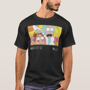 Rick Opening Morty's Eyes引用文図 Tシャツ