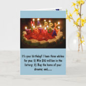 Rick Perryのバースデー・カード カード (黄色い花)