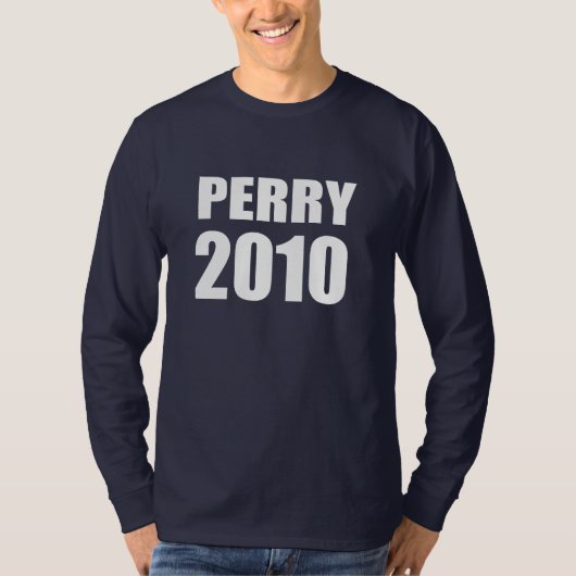 RICK PERRYの選挙のギア Tシャツ (正面)
