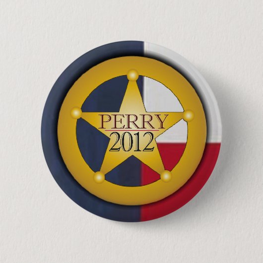 Rick Perryの2012年のレーンジャーのバッジ 缶バッジ (正面)