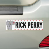 Rick Perry バンパーステッカー (車上)