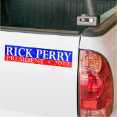 Rick Perry バンパーステッカー (トラック上)