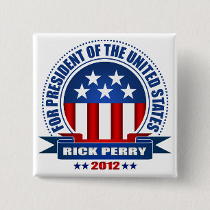 Rick Perry 缶バッジ