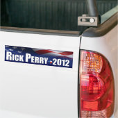 Rick Perry 2012年 バンパーステッカー (トラック上)