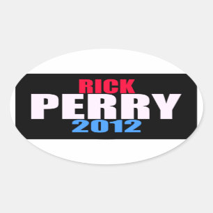Rick Perry 2012年 楕円形シール