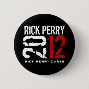 Rick Perry 2012年 缶バッジ