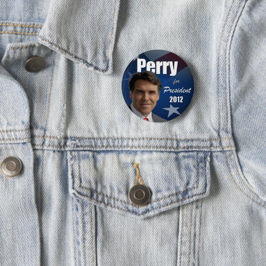 Rick Perry 2012年 缶バッジ (インサイチュ)