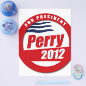 Rick Perry 2012 チラシ (シングル)
