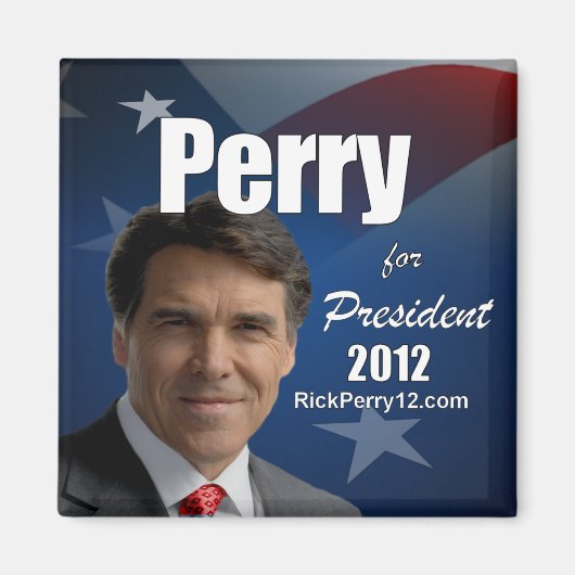 Rick Perry 2012 マグネット (正面)