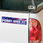 Rick Perry Marcoルビオ2012年のGOP バンパーステッカー (トラック上)