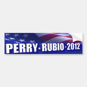 Rick Perry - Marcoルビオ2012年 バンパーステッカー