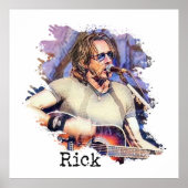 Rick Springfield in Concert ポスター (正面)
