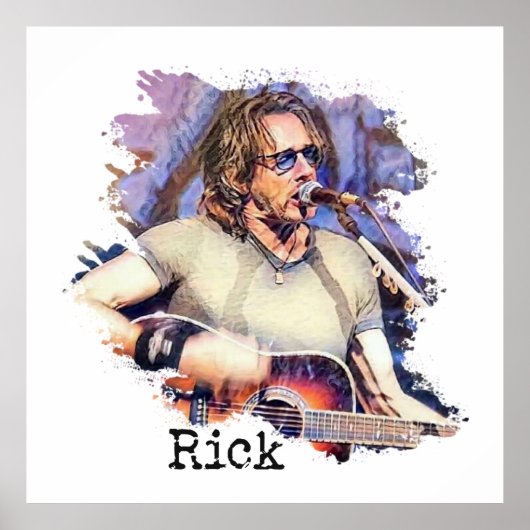 Rick Springfield in Concert ポスター (正面)