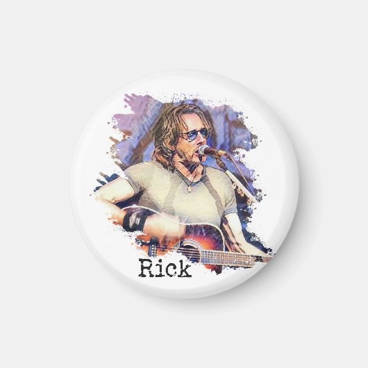 Rick Springfield in Concert マグネット (正面)