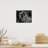 Rick Waldroupの「Mimes in the Plaza」ポスター ポスター (キッチン)